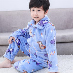 New Children's Thickened Flannel Pajamas