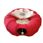 Cat's Nest Tunnel Toy Removable And Washable Folding Bed