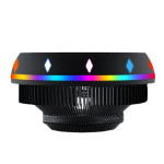 Silent RGB LED Air CPU Cooler Fan Desktop Computer Heatsink Radiato Colorful Cooling For Intel 115X AMD