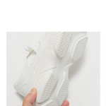 New super fire mesh breathable ins small white shoes