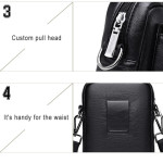 Men's Fashion Casual Mobile Phone Bag Messenger Bag