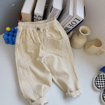 Children's Trousers Autumn And Winter Cotton Corduroy Trousers