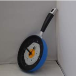 Boiled egg pot wall clock