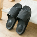 Women Bathroom Slippers With Heel Massage Ball Design Shoes At Home