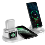 2022 Wireless Charger For IPhone14 13 Fast Charger For Phone Fast Charging Pad For Phone Watch 6 In 1 Charging Dock Station