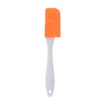 White Handle Silicone Cake Split Small Scraper