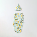 Baby Swaddling Scarf With Hat Suit