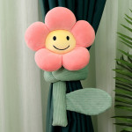 Doll Cute Cartoon Sunflower Curtain Buckle Plush