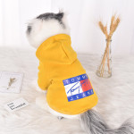 Hoodies Dog Clothes Winter For Small Medium Dog Hooded Shirt For Pet Puppy Costume French Sweaters Warm Fleece Christmas