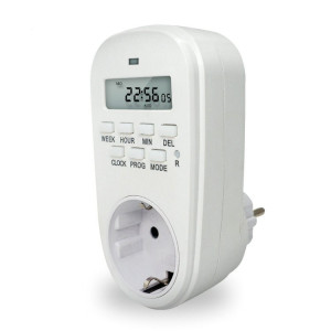 Digital timer timing programming socket