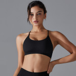 European And American Seamless Knitted Yoga Bra Quick-drying Tight