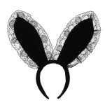 New Rabbit Ears Animal Head Buckle Hair Band Hairpin