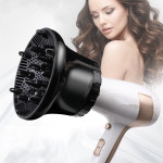 Hair dryer with wind hood