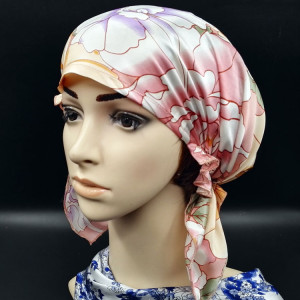 Silk Confinement Home Hair Care Thin Hat