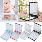 Folding LED Pocket Cosmetic Mirror