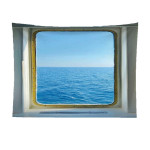 False Window Window Scenery Background Cloth