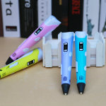 3D print pen 3D pen two generation graffiti 3D stereoscopic paintbrush children puzzle painting toys