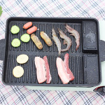 Portable Outdoor Long Barbecue Plate