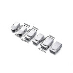 Watch Folding Double Snap-fastener Stainless Steel Buckle Bracelet Accessories Titanium Steel New Buckle Accessories