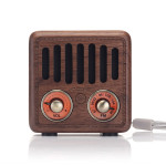 Walnut Solid Wood Retro Bluetooth Speaker