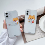 Cartoon Suitable For 12pro Transparent Soft Shell All-inclusive Anti-fall Phone Case