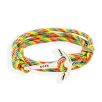 Knitted Nylon Bracelet Is Simple And Versatile