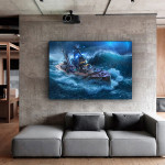 Living Room Canvas Painting Core Spray Hanging Rimless Porch Decorative Painting